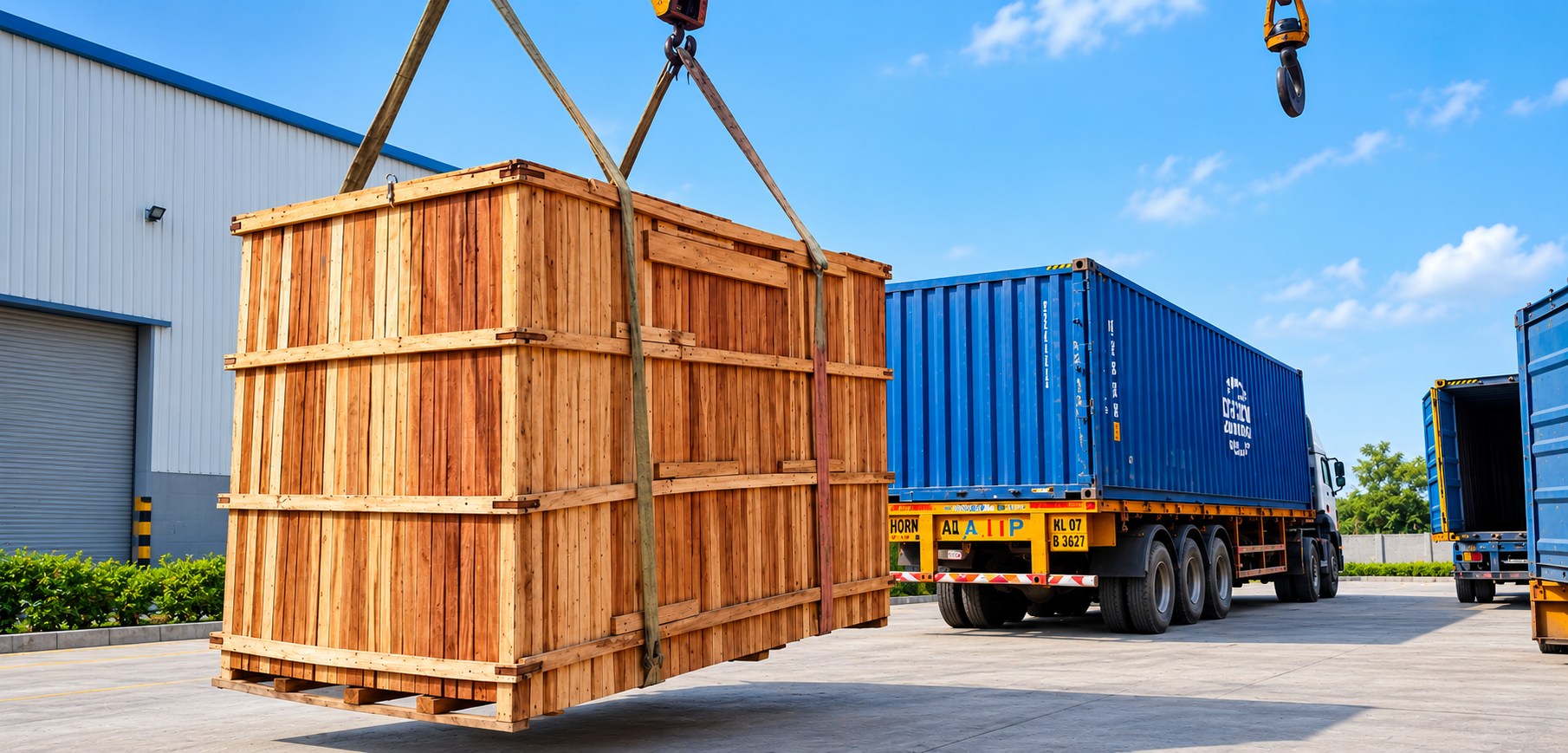 Container Loading - SR Kneader Machines Export